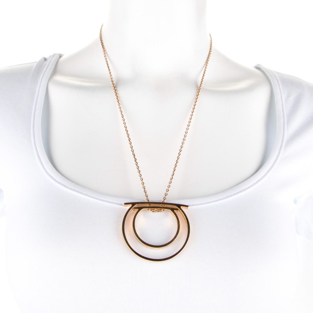 Ferragamo necklace sold